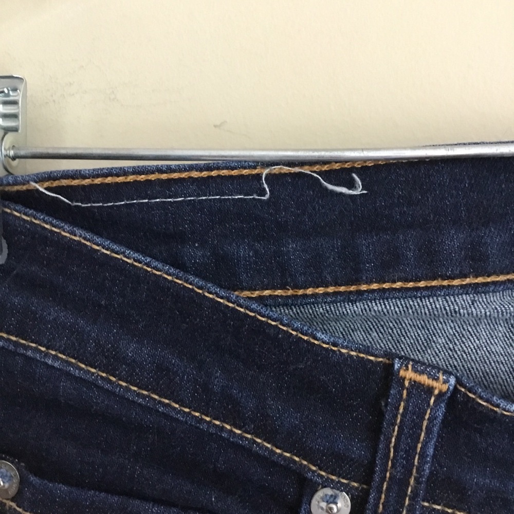 Rag & Bone Dark Wash Heritage Capri Jeans - Picture 4 of 11